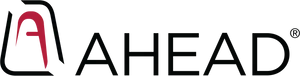 Ahead Logo Redand Black