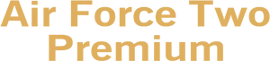 Air Force Two Premium Text Design PNG image