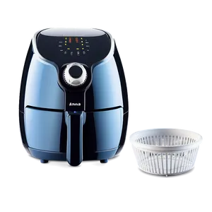 Air Fryer With Recipe Book PNG 06272024
