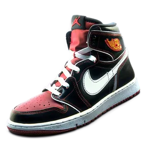 Air Jordan 1 Basketball Shoe PNG 4