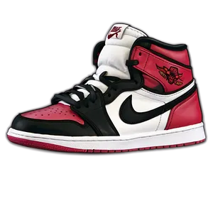 Air Jordan 1 Chicago Bulls Colorway Png Wev PNG image