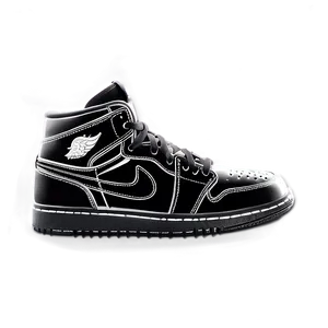 Air Jordan 1 Cyber Monday Edition Png Aay51 PNG image