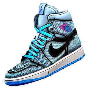 Air Jordan 1 Flyknit Texture PNG Sqp