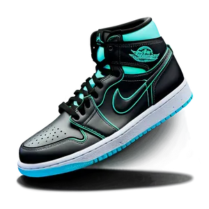 Air Jordan 1 Glow In The Dark PNG Mdc PNG