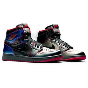 Air Jordan 1 Satin Finish Png 88 PNG image