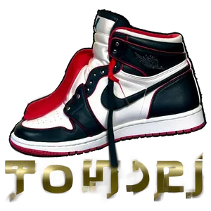 Air Jordan 1 Satin Finish PNG Exe