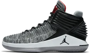 Air Jordan High Top Sneaker PNG image