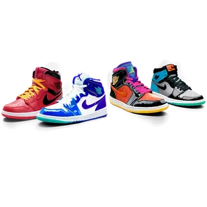 Air Jordan Retro Lineup PNG 61 PNG