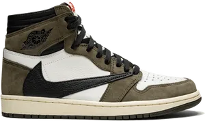 Air Jordan1 Retro High Sneaker PNG image
