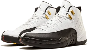 Air Jordan12 Retro Sneakers PNG image