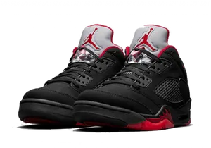 Air Jordan5 Retro Sneakers PNG image