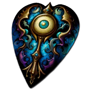 Airbrushed Art Planchette Png Lpo36 PNG image