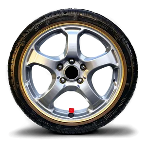 Airless Car Wheel PNG Lie