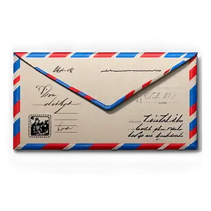 Airmail Envelope PNG Vhs PNG