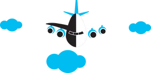 Airplane Graphic Vector Illustration PNG image