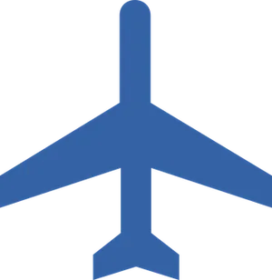 Airplane Silhouette Graphic
