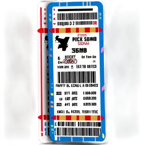 Airplane Ticket Png 05252024 PNG image