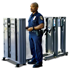 Airport Security Guard Png 06252024 PNG image