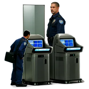 Airport Security Scan Png 42 PNG image