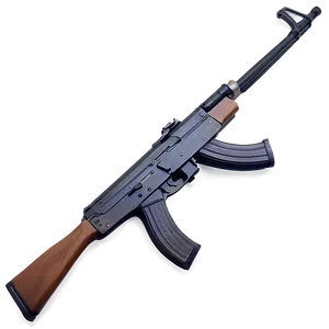 Ak 47 In Action PNG 05252024