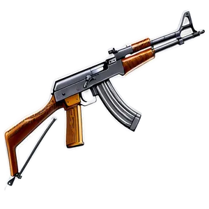 Ak 47 In Warfare Png Tct20 PNG image