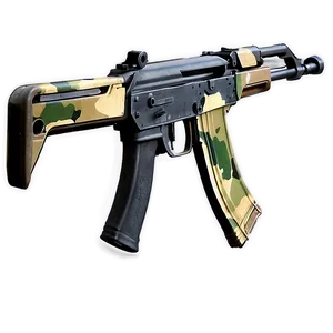 Ak 47 With Camouflage PNG Vgo
