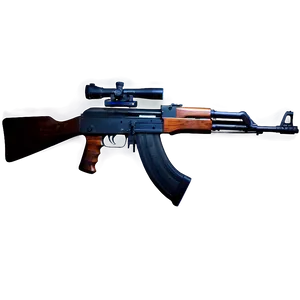 Ak 47 With Scope Png 97 PNG image