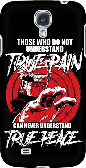 Akatsuki Pain Philosophy Phone Case PNG image