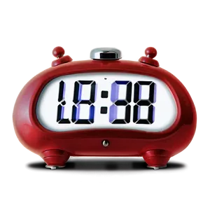 Alarm Clock Red Png 04292024 PNG image