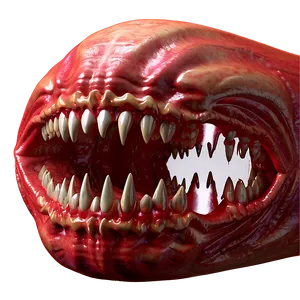 Alarming Alien Fangs PNG Qvo PNG
