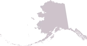 Alaska Silhouette Outline PNG image