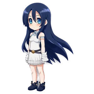 Albedo Chibi Version Png Grk PNG image