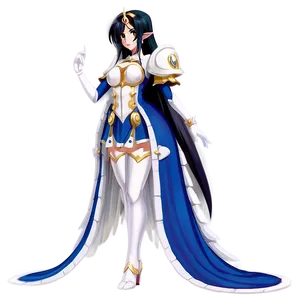 Albedo Elegant Pose PNG Ppf85 PNG