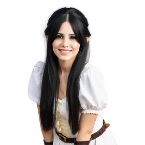 Albedo Gentle Smile PNG Vsu30 PNG