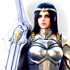 Albedo In Armor PNG 06272024