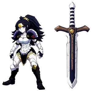 Albedo In Battle Gear PNG 06272024
