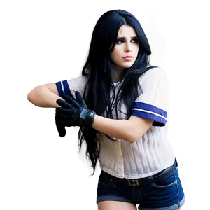 Albedo In Casual Wear PNG Ean