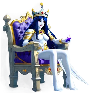 Albedo In Throne Room PNG 48