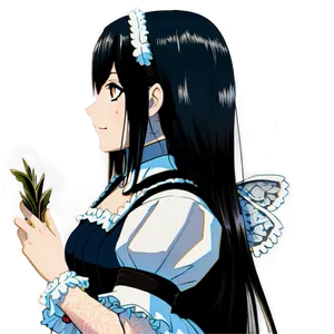 Albedo Maid Outfit Png Aaa PNG image