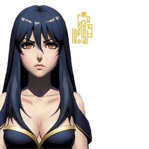 Albedo Serious Expression Png Lik64 PNG image