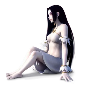 Albedo Sitting Pose Png 06272024 PNG image