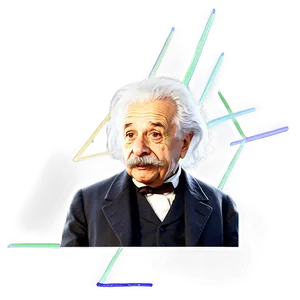 Albert Einstein And Relativity Theory PNG 28