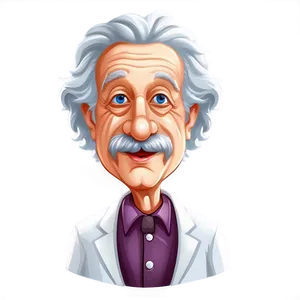 Albert Einstein Cartoon Png Ixs95 PNG image