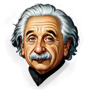 Albert Einstein Emoji PNG 59