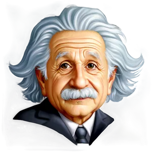 Albert Einstein Emoji PNG Aky