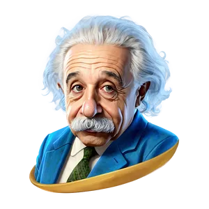 Albert Einstein Funny Caricature PNG Wpx PNG
