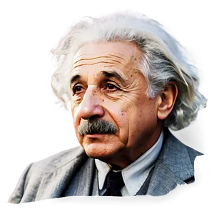 Albert Einstein Minimalist Art PNG 73 PNG