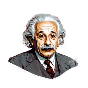 Albert Einstein Pop Art Png Fvr PNG image