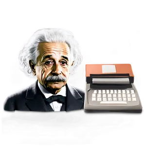 Albert Einstein Portrait Png 11 PNG image