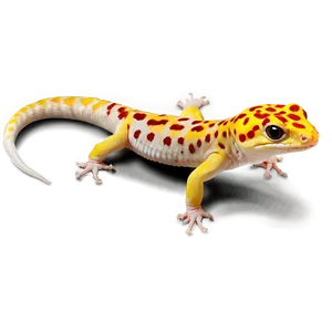 Albino Leopard Gecko Png Twj47 PNG image